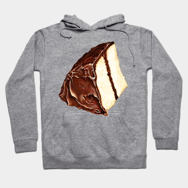 Chocolate Cake Hoodie by KellyGilleran